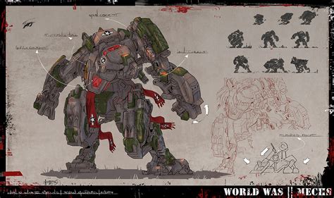 WW2 Mechs on Behance