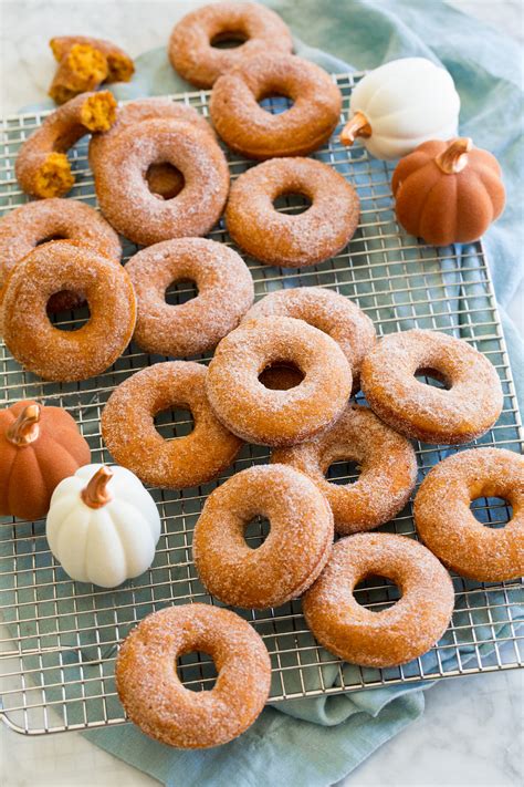 Pumpkin Donuts - Cooking Classy