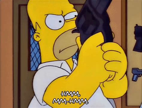 Aiming Homer Simpson GIF - Find & Share on GIPHY