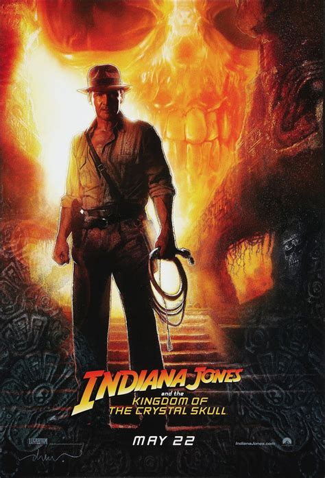 Indiana Jones And The Kingdom Of The Crystal Skull (advance poster) by ...