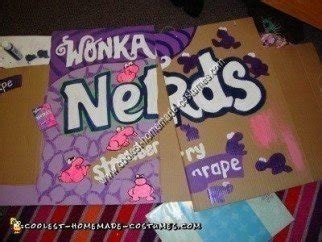 Coolest Homemade Nerds Box Costume