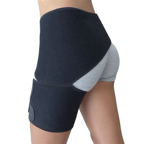 Buy Hip Brace - Thigh Hamstring Sciatica Pain Relief Brace - Compression Support Wrap for Hip ...