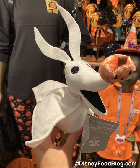 This Zero Plush from ‘The Nightmare Before Christmas’ We Found in Disney World Has Us Feeling ...