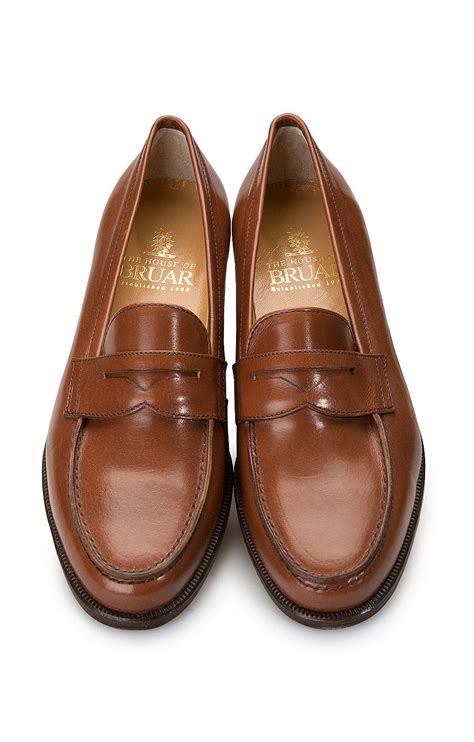 Leather Penny Loafer - House of Bruar Shoe Department, Classic Outfits, Penny Loafers, Classic ...