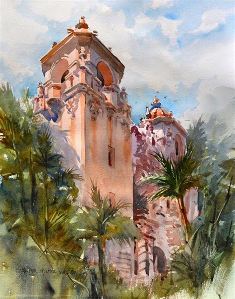 Michael Holter painting, watercolor | Fine art painting, Watercolor indian, Watercolor landscape ...