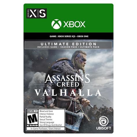 Assassin’s Creed Valhalla Xbox Series X,S, Xbox One Ultimate Edition ...