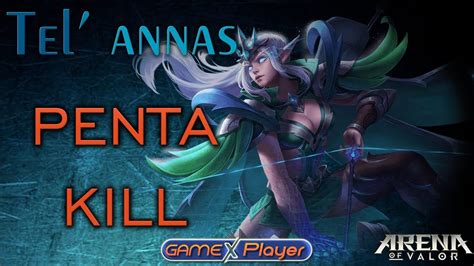 Tel'annas gameplay Ranked + PENTAKILL - Arena of Valor - YouTube