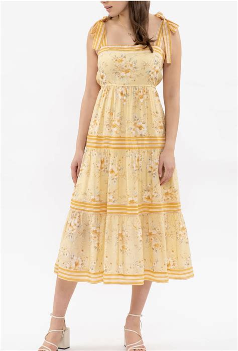 Where to buy Jenna Bush Hager's yellow floral dress from Today - and a $38 version from ...