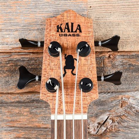 Kala U-Bass Satin/Mahogany Fretted – Chicago Music Exchange