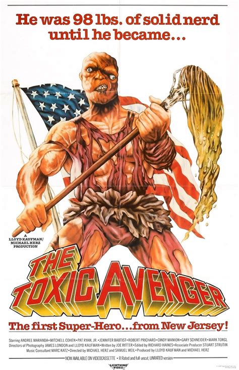 The Toxic Avenger (1984) | Avengers movie posters, Avengers movies, Avengers poster