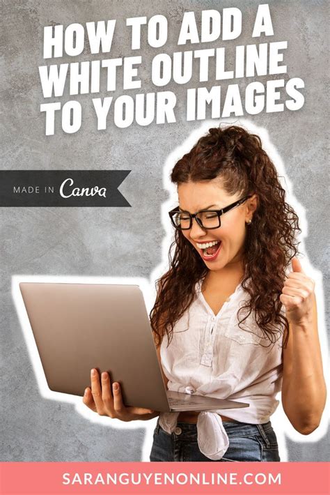 Canva white outline tutorial create the canva white outline effect – Artofit