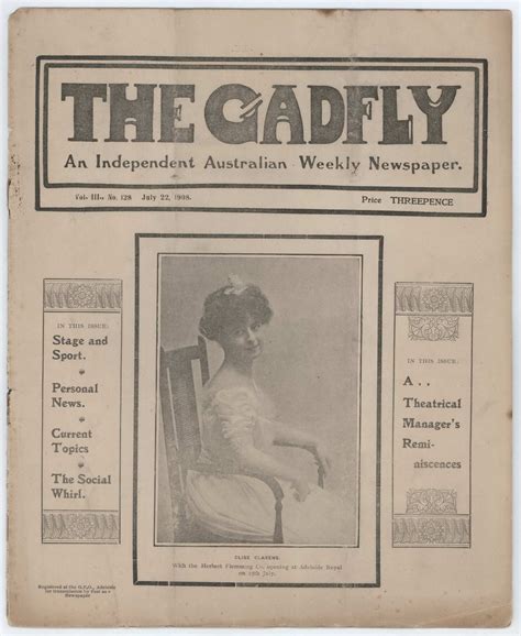 “The Gadfly” Magazine And A.E. Martin Ephemera