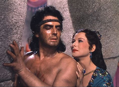 Hedy Lamarr and Victor Mature as Samson and Delilah (Illustration ...