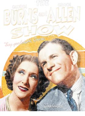 Th George Burns Gracie Allen Show Retro 50s Tv Show Poster Vintage Unisex T Shirt