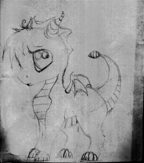 baby spyro sketch by Kanbhik on DeviantArt