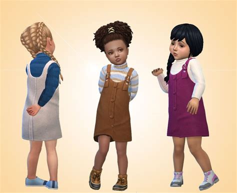 My Stuff - EP09 Dress Sweater for Toddlers Download New... | Sims 4 cc ...