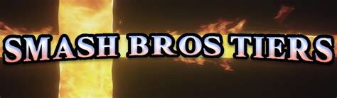 Smash Bros Tier Lists