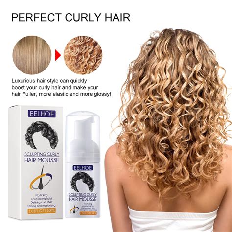 Eelhoe Sculpting Curly Hair Mousse Perfect Curly Hair Quick-acting ...