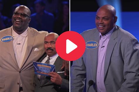 Shaq & Charles Barkley on “Celebrity Family Feud” is Pure Comedy [VID] | Fanbuzz