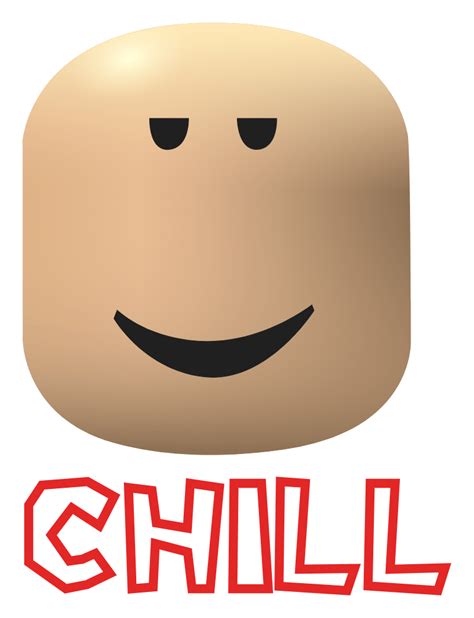 Stay Cool with Roblox Chill Face