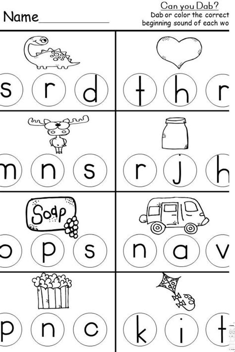 Alphabet Sounds Worksheets For Kindergarten – AlphabetWorksheetsFree.com