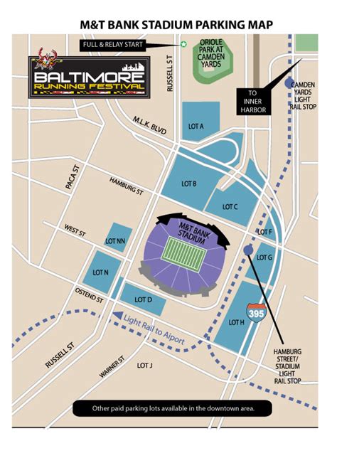 Course + Parking Maps – Baltimore Running Festival