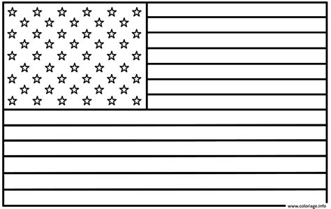 Coloriage United States Drapeau Original Dessin Etats-unis à imprimer