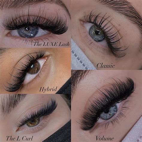 Fadlash different types of eyelash extensions | Eyelash extensions ...