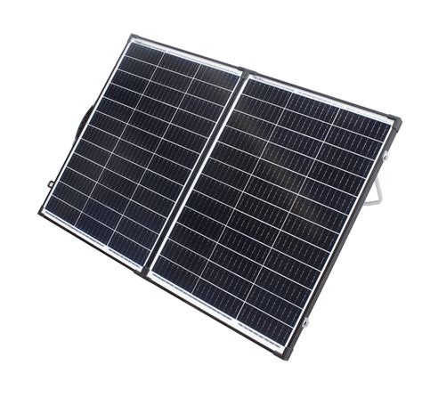 120 Watt, 12V Mono-crystalline Folding Solar Panel Kit - KT Cables