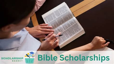 Bible Scholarships 2024 | ScholarshipBasket