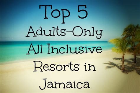 Top 5 Adults-Only all-inclusive resorts in Jamaica. {Click photo to see the list!} | Travel Tips ...