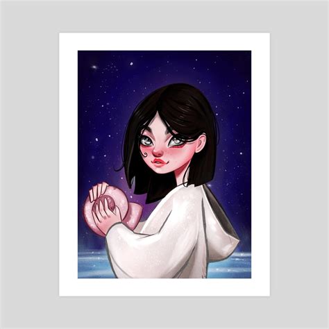 Saoirse - Song of the Sea, an art print by Banashree Das - INPRNT