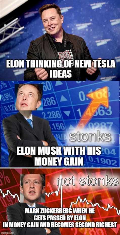 Elon Musk be getting rich - Imgflip