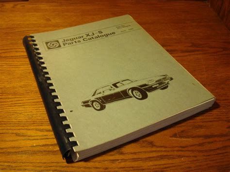 Sell JAGUAR XJS PARTS CATALOGUE, JUNE 1980 in Elizabeth, Colorado, US ...