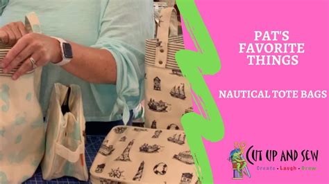 Nautical Canvas Bags - Pat's Favorite Things - YouTube