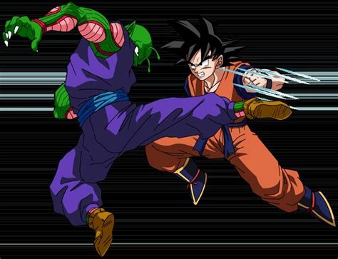 Piccolo Vs Goku | Piccolo, Dragon ball z, Dragon ball