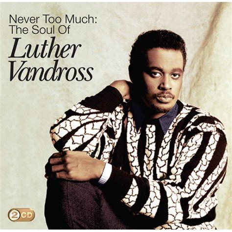 Italo disco forever - back to the 80's : Luther Vandross - Never Too Much