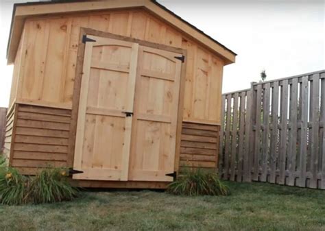 How To Make Double Doors For A Shed - Encycloall