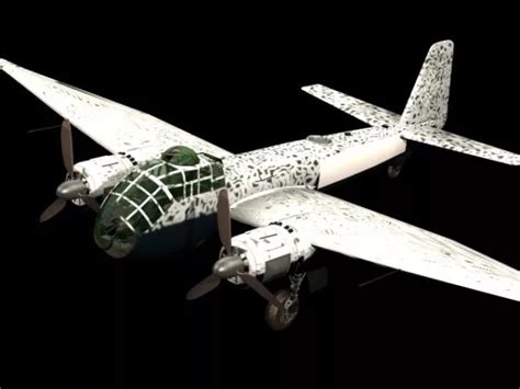 Junkers Ju 188 E-1 Medium Bomber Free 3d Model - .Max - Open3dModel