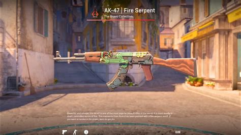 AK-47 FIRE SERPENT CS2 (SKIN SHOWCASE) - YouTube