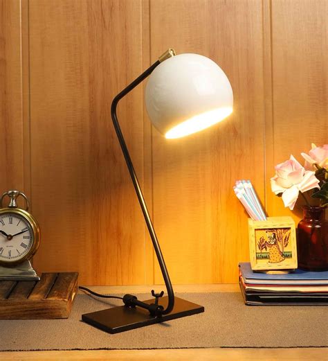 Buy Modern Black Adjustable Study Lamp With Iron Base at 43% OFF by Kingsmarque | Pepperfry