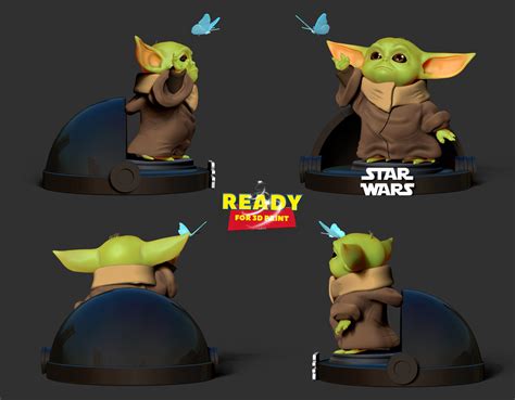 ArtStation - Baby Yoda - Fan art | Resources