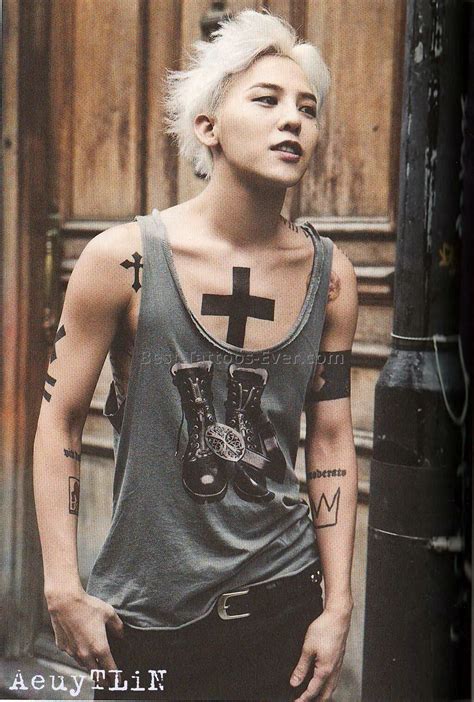 Resultado de imagen de g dragon tattoo | G dragon, Bigbang, Gd & top