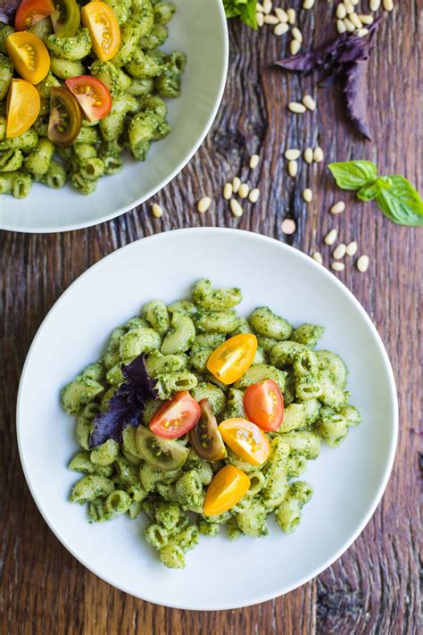 Vegan Pesto Pasta | Food with Feeling