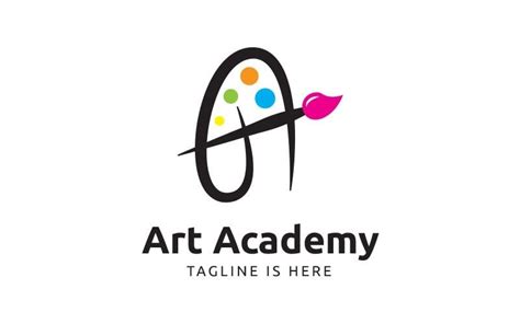 Art Academy Logo template #121178 - TemplateMonster