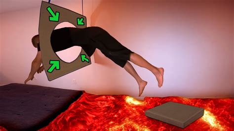 The Floor is Lava Obstacle Course Challenge in Quarantine - YouTube