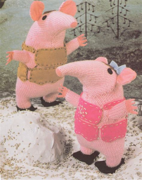 Knitting Pattern for The Clangers Toys - Instant Download in 2022 ...