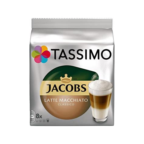 Tassimo Jacobs Latte Macchiato coffee pods - TheEuroStore24