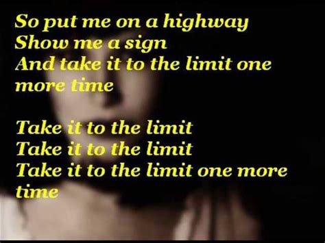 Suzy Bogguss - Take It To The Limit (with lyrics) Chords - Chordify