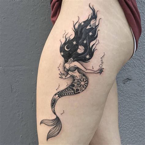 Pin by Emma Weber on Body Art | Mermaid tattoo designs, Mermaid tattoo ...